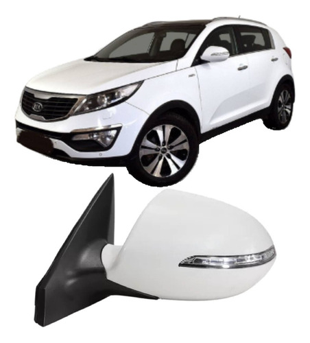 Retrovisor Eletrico Sportage 2011 12 13 2014 2015 Com Pisca
