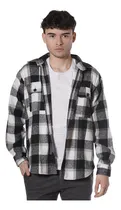 Comprar Camisaco De Paño Forrado Hombre Camisa De Paño Abrigado R