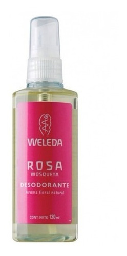 Desodorante De Rosa Mosqueta Weleda Apto Celiaco Vegano