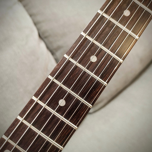 Imagen 7 de 10 de Guitarra Eléctrica Newen Tl Blue Wood