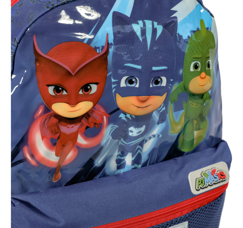 Mochila Costas G Pj Masks Plus Sestini 066226 Cor Azul
