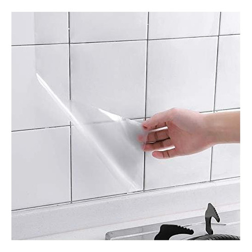 Papel Contact Transparente Ismoon 45cm X 300cm Autoadhesivo
