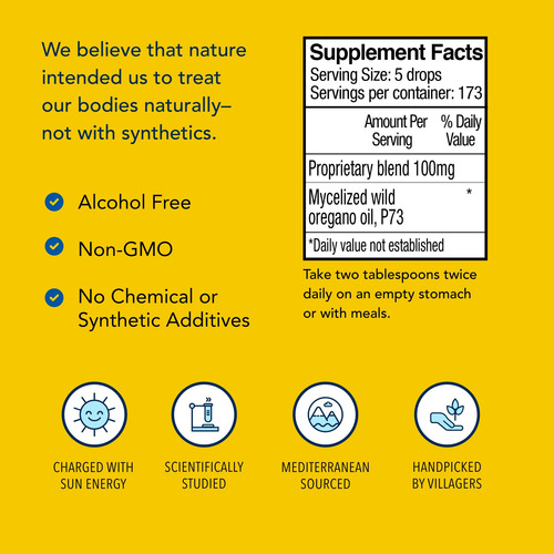 Suplemento North American Herb & Spice Oreganol P73 Juice 36