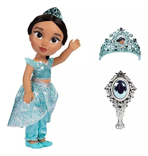 Muñeca Disney Jasmine Princess con accesorios para niños