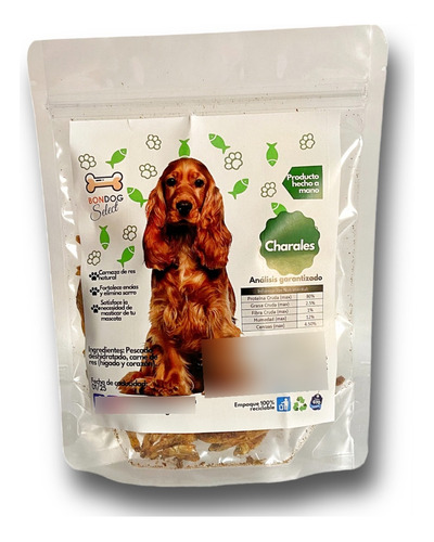 Premios Naturales Perros Charales Deshidratados 100 Gr