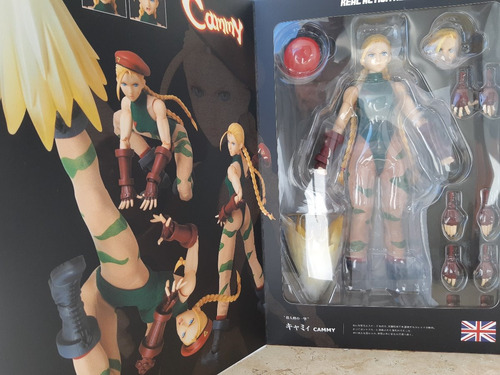 Cammy Street Fighter Medicom Real Action Heroes Figura 1/6