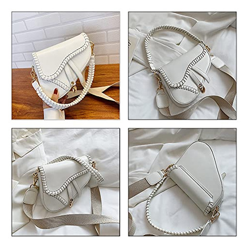 Bolso De Hombro Purfanree Para Mujer, Moderno, Con Montura
