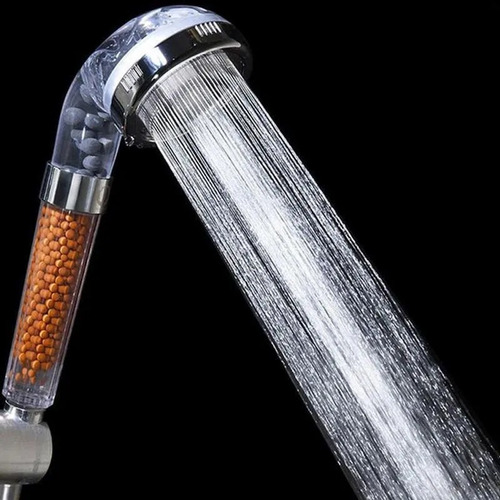 Imagen 2 de 6 de Cabezal Ducha Agua Teléfonospa Filtro Purificador Cloro Baño