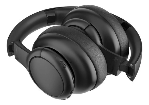 Audífonos Bluetooth Multipunto Con Extra Bass, Color Negro