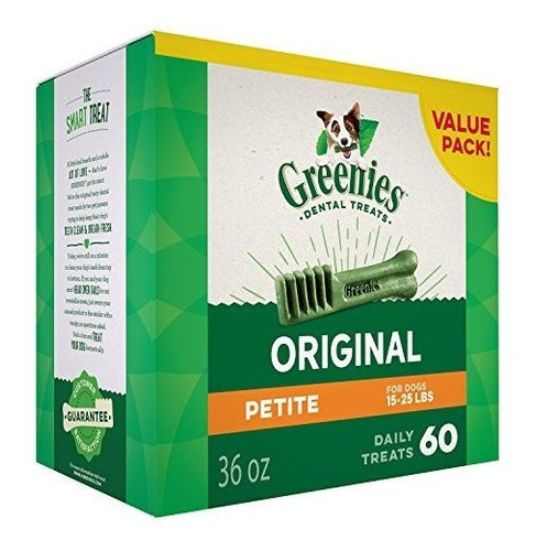 Greenies Original Dog Dog Petited Dog Masticar Pasteles