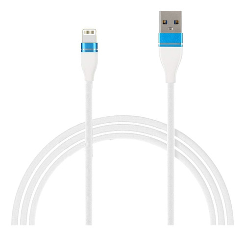 Cable Cordón Reforzado Usb 2 Mts Compatible Todos Los iPhone