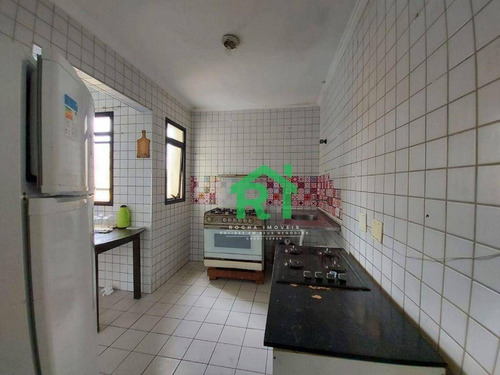 Imagem 11 de 13 de Apartamento, Vista Para O Mar, Varanda , 2 Dormitórios Sendo 1 Suítes, 1 Vagas De Garagem, Lazer, Enseada, Guarujá/sp - Ap5745