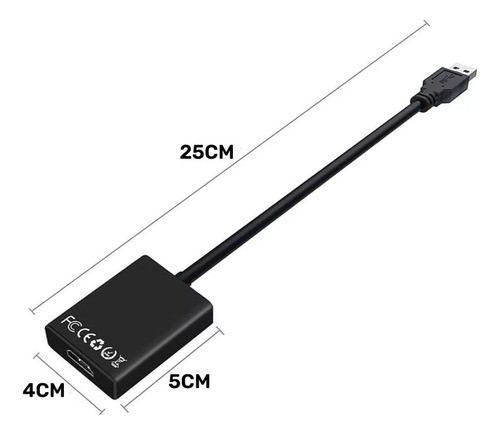 Imagen 4 de 11 de Adaptador Conversor Usb 3.0 A Hdtv