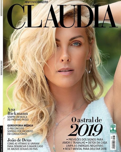 Revista Claudia Ana Hickmann Janeiro 2019 Ano Nº 1 Idx