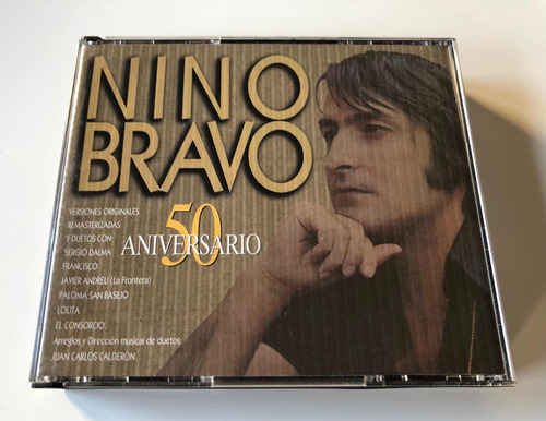 Nino Bravo Cd Doble 50 Aniversario. Como Nuevo. Made España