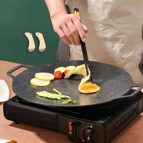 Compatible Sartén De Parrilla Coreana Barbacoa De Barbacoa