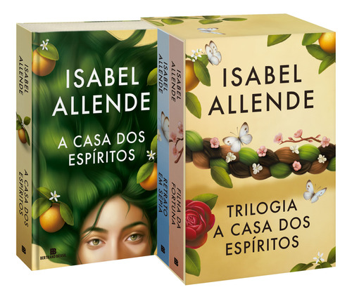 Libro Box Trilogia A Casa Dos Espiritos De Allende Isabel B