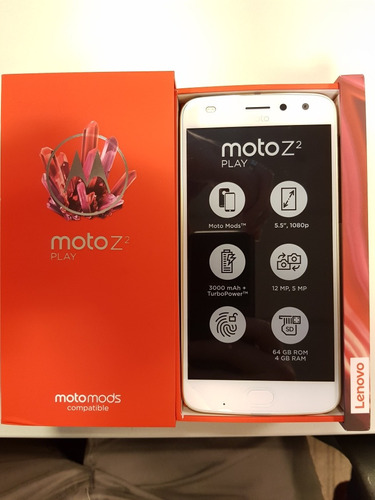 Motorola Z2 Play Libre D/fabrica Nuevo Caja Sellada 4g 64gb