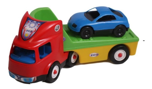 Camion Infantil Transporte Auto E & B Juguete Plastico