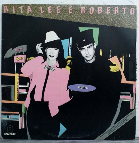 Rita Lee & Roberto - Bombom - Lp Vinilo Año 1983 Brasil