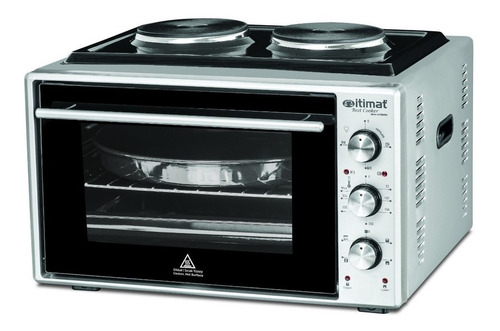Forno de mesa elétrico Itimat I-60HP 60L cinza 220V
