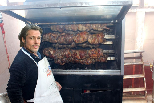 Asador De Pollos Al Carbon Para 24 A 30 Pollos (Usado)