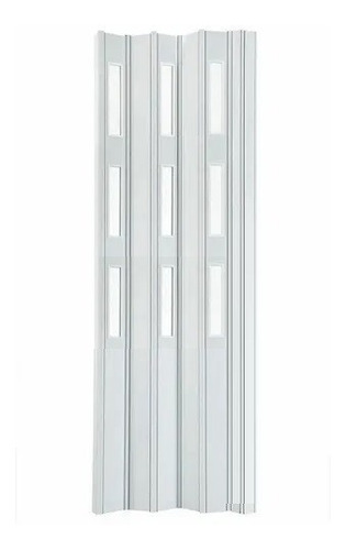 Puerta Plegadiza Ref.  Pvc 10mm 3 Vidrios Comb. A Medida  