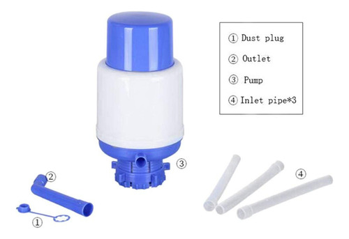Bomba De Agua Manual Para Botellas, Dispensador Portátil De