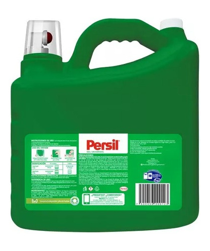 Detergente Para Ropa Líquido Persil Antibacterial 10 l
