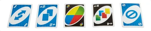 Uno Juego De Cartas Clásico Mattel Sin Carta Personalizada