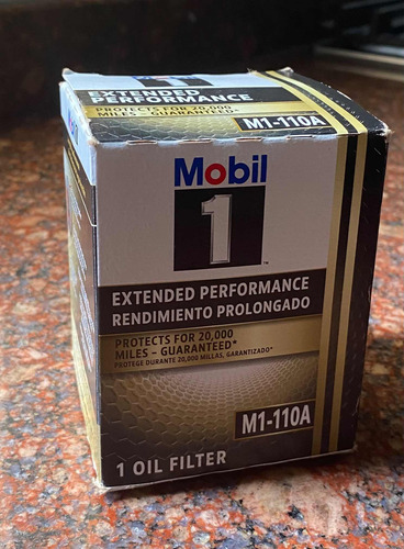 Imagen 2 de 5 de Filtro De Aceite Mobil 1 M1-110a
