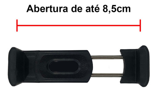 Tripé P/ Celular Universal Telescópico 1,80m C/ Suporte