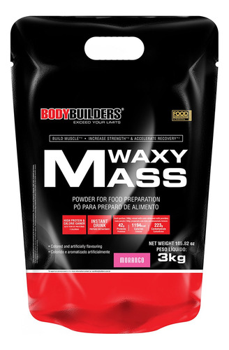 Waxy Mass 3kg Bodybuilders - Proteínas E Carboidratos