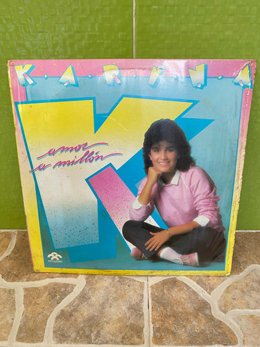 Disco De Acetato De Karina Amor A Millón