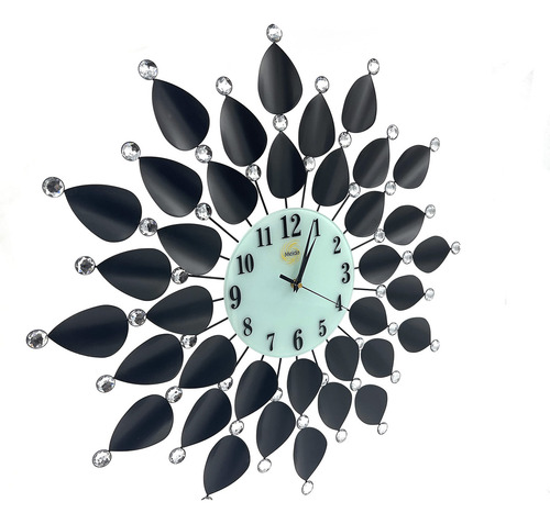 Meida Reloj De Pared Clásico Silencioso Grande De 26 Pulgada