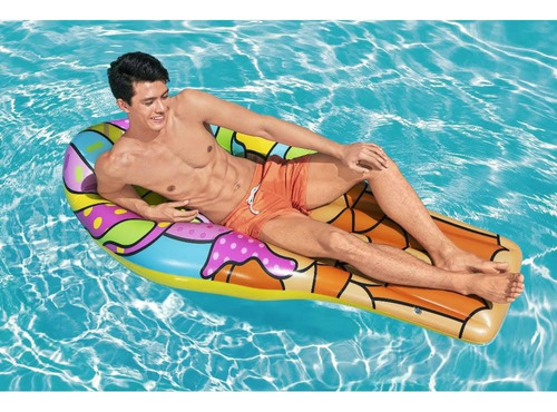 Flotador Montable Helado P/ Piscina 1.88mx95cm P/ Niñas