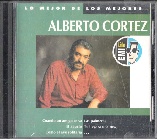 Alberto Cortez. Lo Mejor De... Cd Original Usado Qqa. 