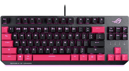 Teclado Gamer Asus Electro Punk X803 Strix Alambrico Rgb