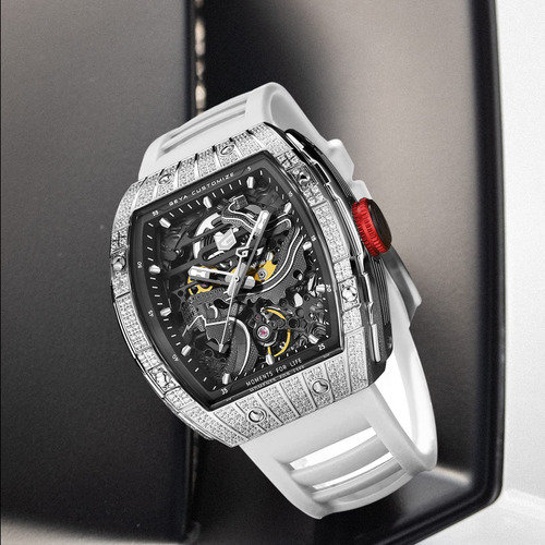 Reloj Redhai Automatic Mechanical Skeleton 50 M Resistente A