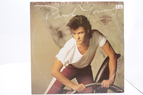 Vinilo Paul Young I'm Gonna Tear Your Playhouse Down 1984