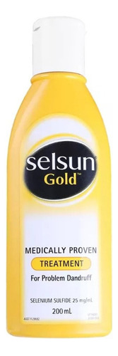 Champú Selsun Gold Con Aminoácidos De Sulfuro De Selenio Par