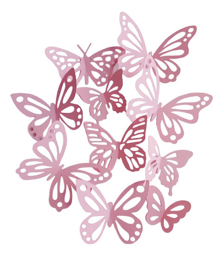 50 Mariposas Decorativas Colores Pasteles Reposteria