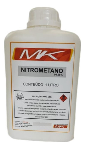 N1trometano 1 Litro Arrancada E Caseirol Modelismo Ch3no2