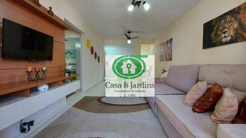 Imagem 2 de 20 de Apartamento Com 2 Dormitórios À Venda, 82 M² Por R$ 365.000,00 - Tupi - Praia Grande/sp - Ap7184