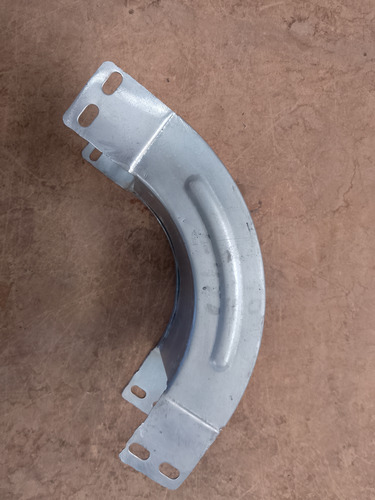 Bandeja Lisa Curva Vertical, Externa 100x50 Zn (pack X 4)