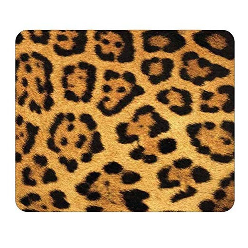 Leopardo Del Estampado De Animales Alfombrilla De Ratón - Fa