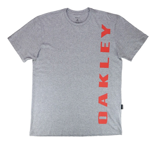 Camiseta Masculina Oakley Big Bark Tee Stone Grey