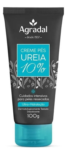 Creme Pés Ureia 10% Agradal 100g