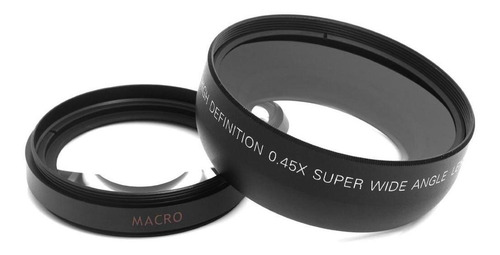 Imagem 3 de 5 de 55mm Macro Lente Grande Angular 0.45x Hd Sony Dslr A230 A350