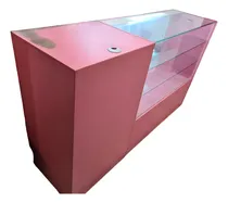 Comprar Vitrina Exhibidora Luz Interior Con Mueble De Caja De Cobro